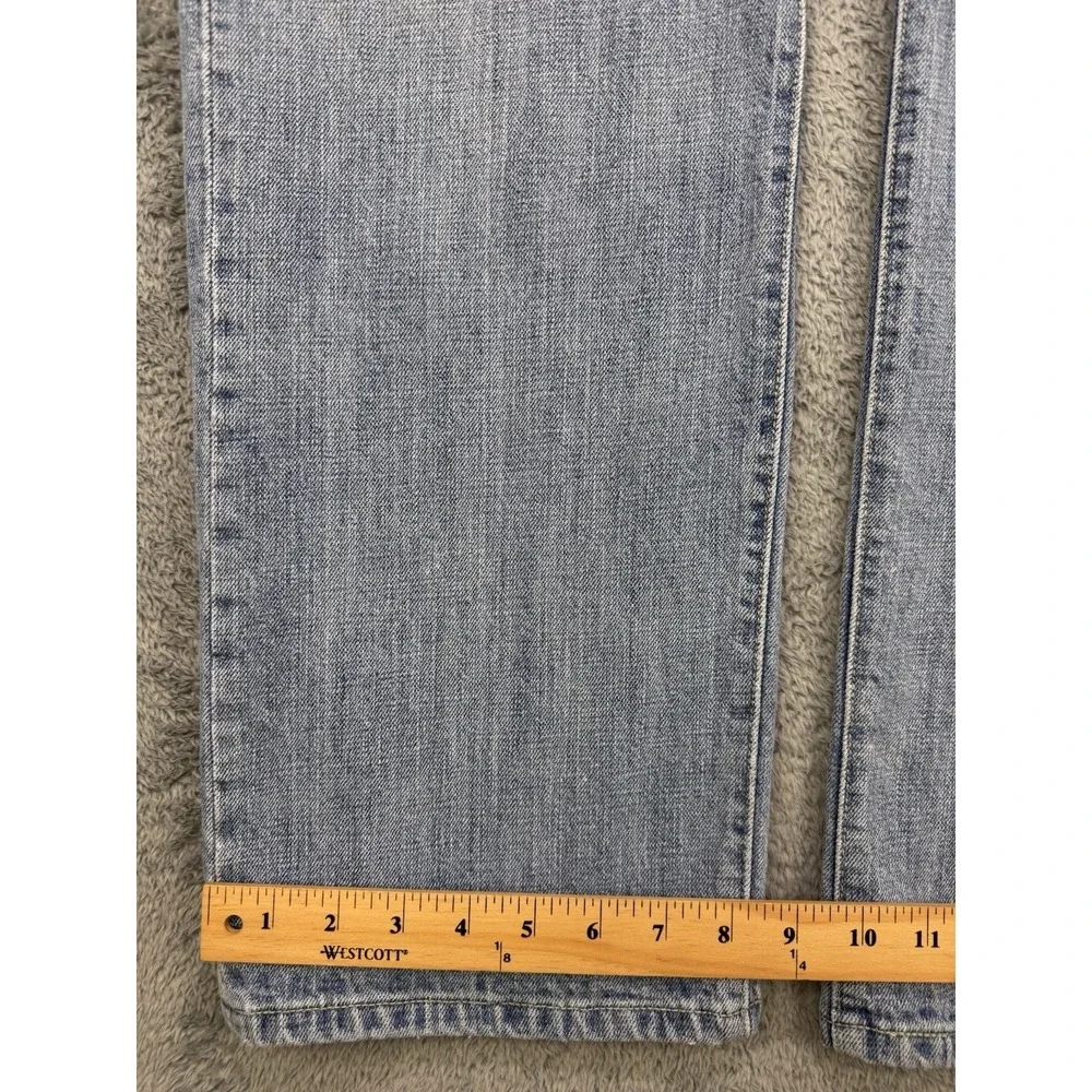 Levis‎ 501 Jeans Mens 38x32 Blue Distressed Denim Straight Leg Button Fly